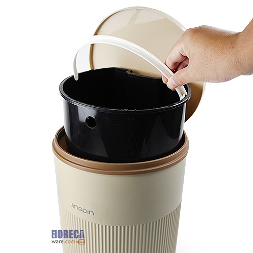 9.25 liter pedal trash can MT-5235, Keyway brand