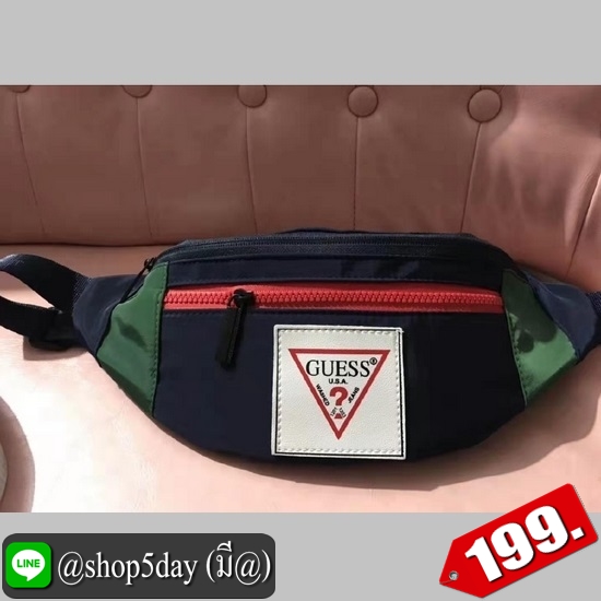 ♨️ กระเป๋าคาดอก-เอว GUESS งานป้าย ผ้าลื่น (2020)