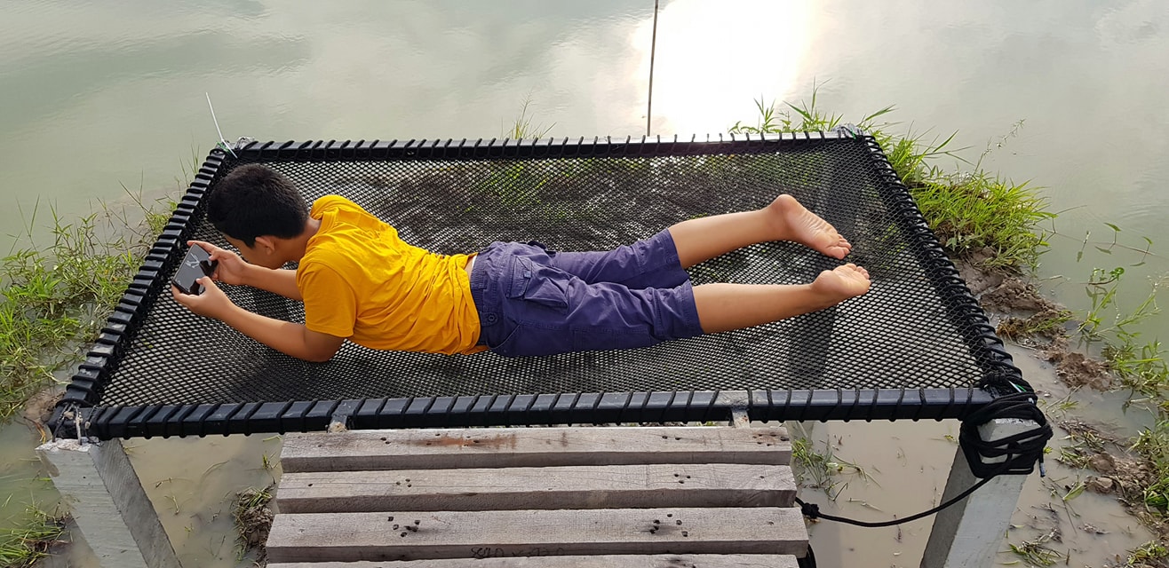 Hammock เปลตาข่ายนั่งเล่น ตาข่ายเช็คอินคาเฟ่ ตาข่ายกันตก