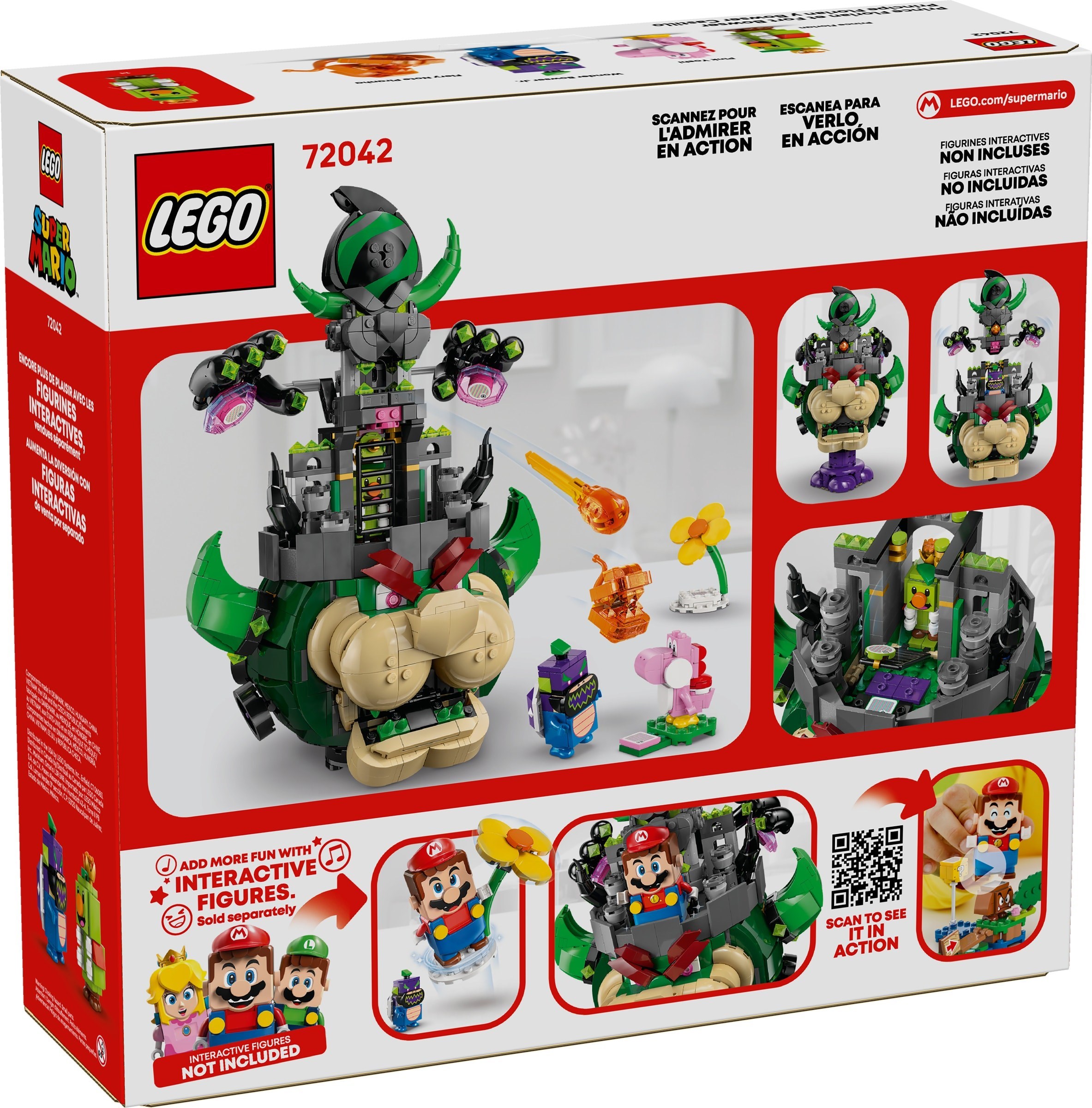 LEGO Super Mario เลโก้ 72042 Prince Florian & Castle Bowser