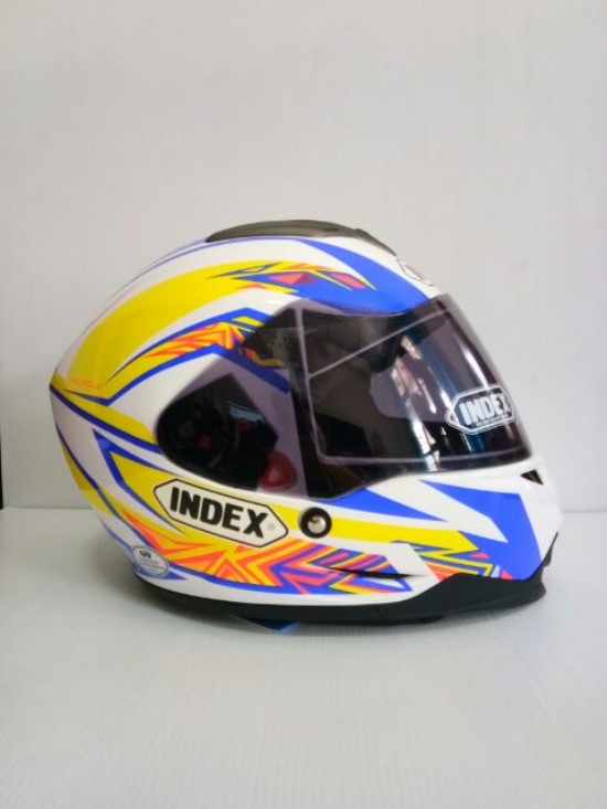 หมวกกันน็อค Index Legenda สีสันเหลือง