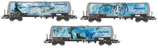 Sud783903 BSAS tank car 3 car set