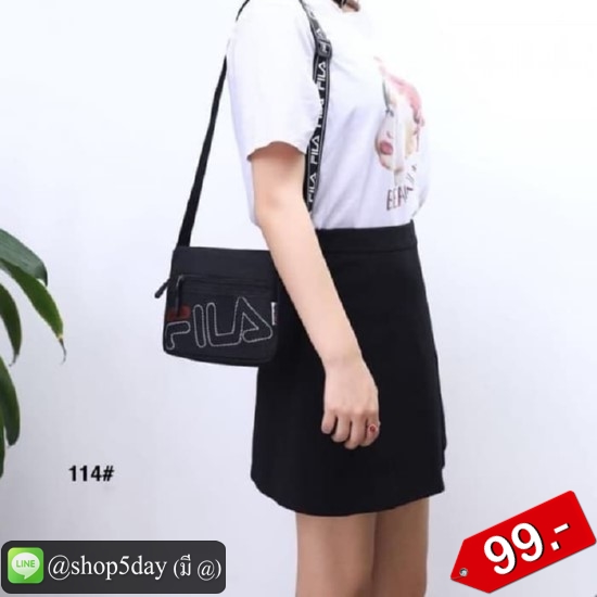 🔥กระเป๋าแฟชั่น สะพายข้าง Fila ฟิล่า No.flla 99-B