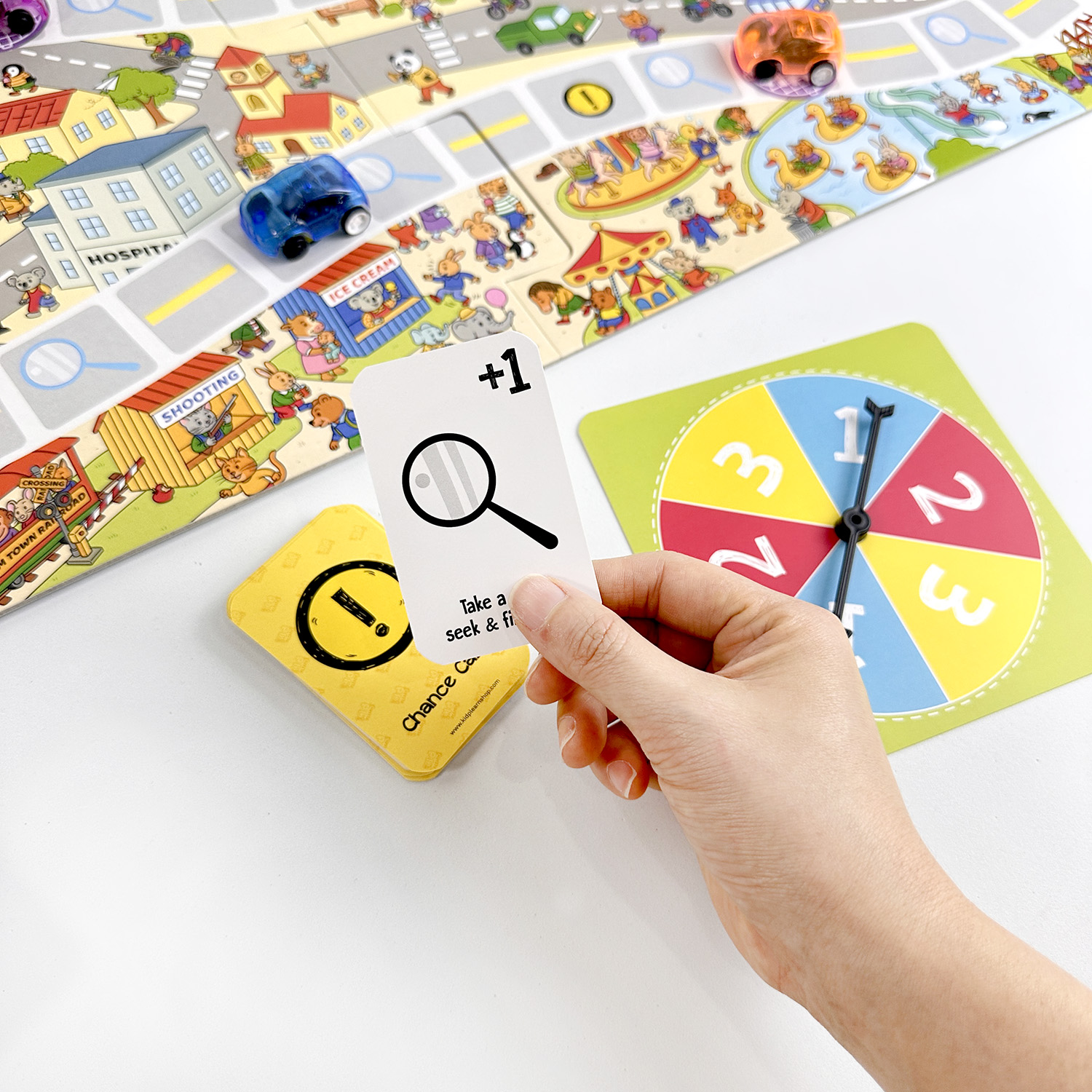 บอร์ดเกมภาพซ่อนหา (MessyTown Seek&Find)