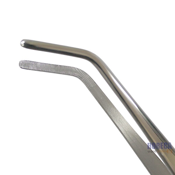 แหนบแต่งอาหารปากงอ 30 ซม. ฮานะ