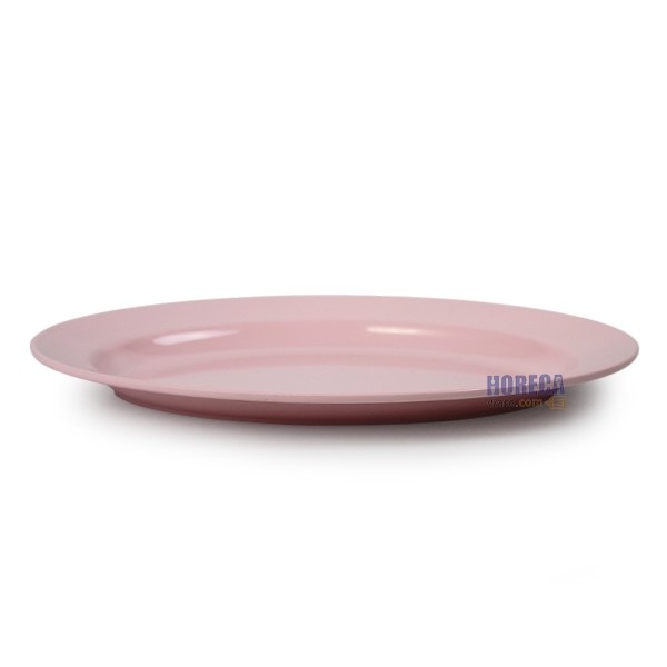 11.5-inch pink plate, Melamineware brand