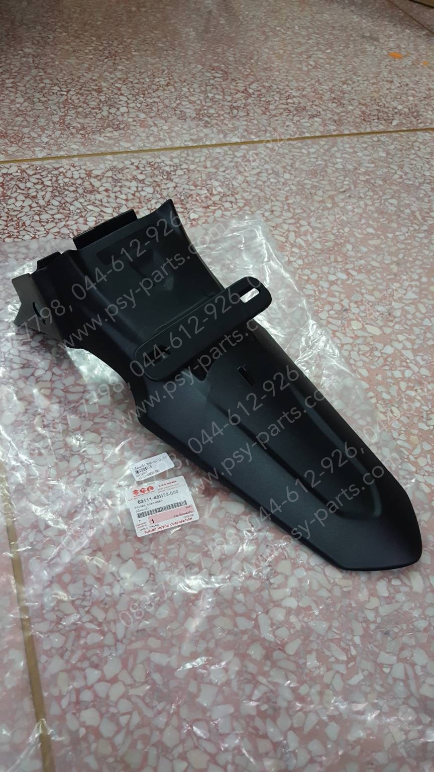 บังโคลนหลัง SMASH-แจ่มแจ๋วประหยัด แท้ๆ สีดำ 63111-45H20-000 (ตัวนอก)