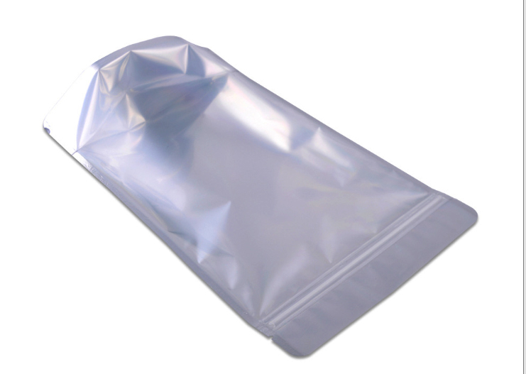 ถุงหน้าใสหลังฟอยล์ มีซิปล็อค ก้นตั้ง พิมพ์สี(ระดับพรีเมี่ยม)****(จำนวน 50 ซอง)****