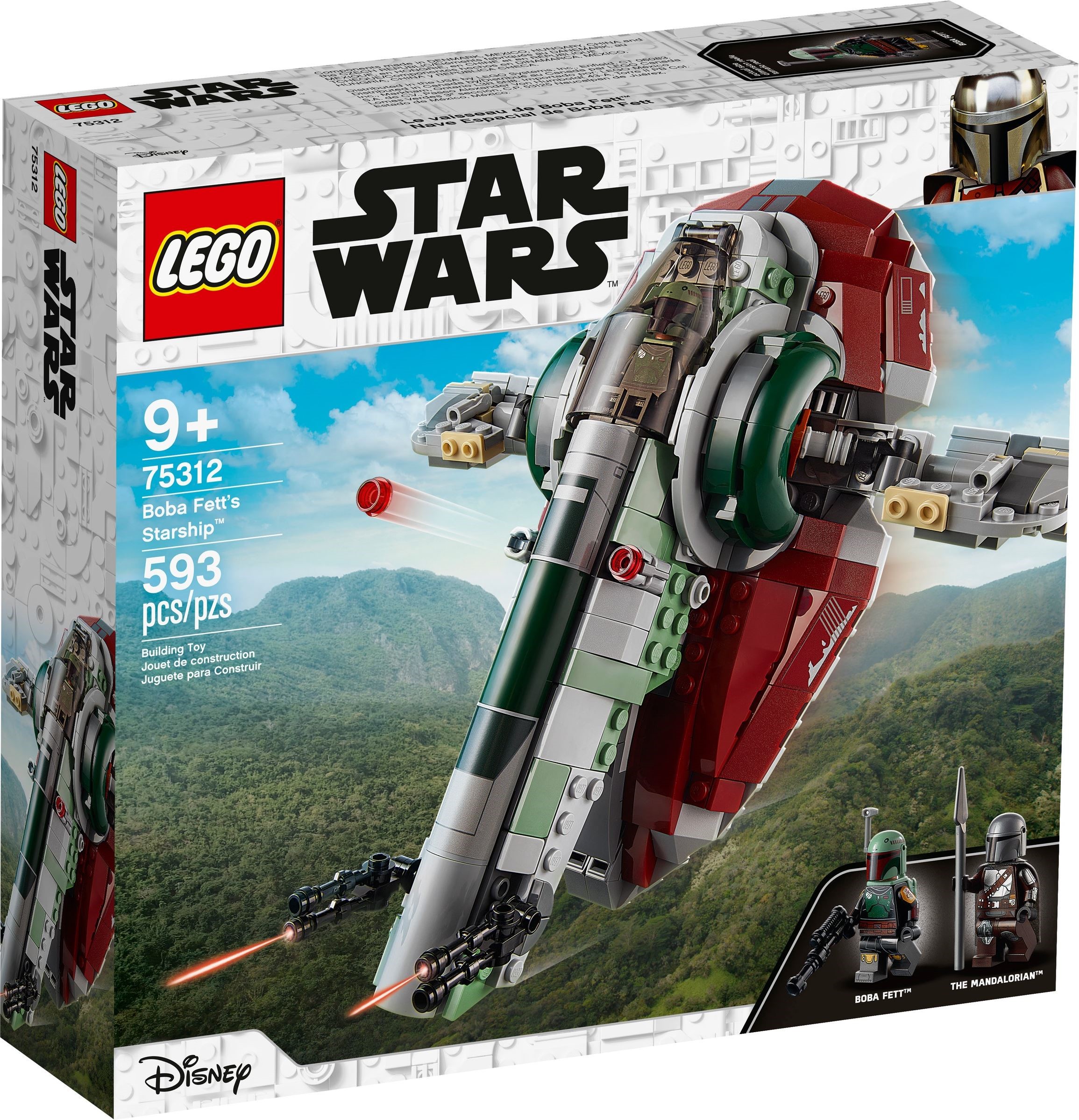 LEGO Star wars เลโก้ 75312 Boba Fett's Starship
