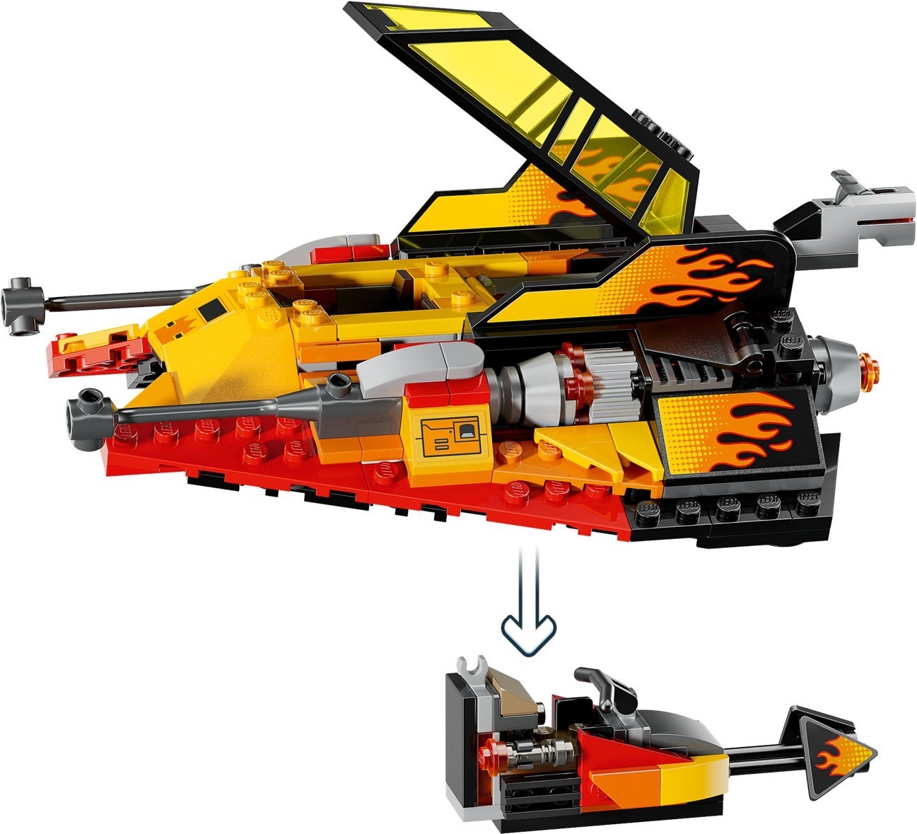 LEGO Star Wars เลโก้ 75414 The Force Burner Snowspeeder