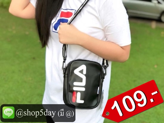 🔥กระเป๋าแฟชั่น สะพายข้าง Fila ฟิล่า No.flla PU0001