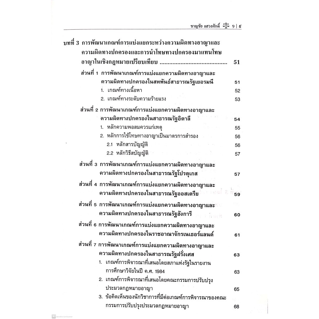 โทษทางปกครอง : กฎหมายเปรียบเทียบ (ศ.ดร.ชาญชัย แสวงศักดิ์) พิมพ์ : มกราคม 2564