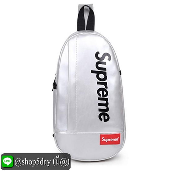 ♨️ Supremes p-b-b กระเป๋าคาดหน้าอก (หนัง Pu)
