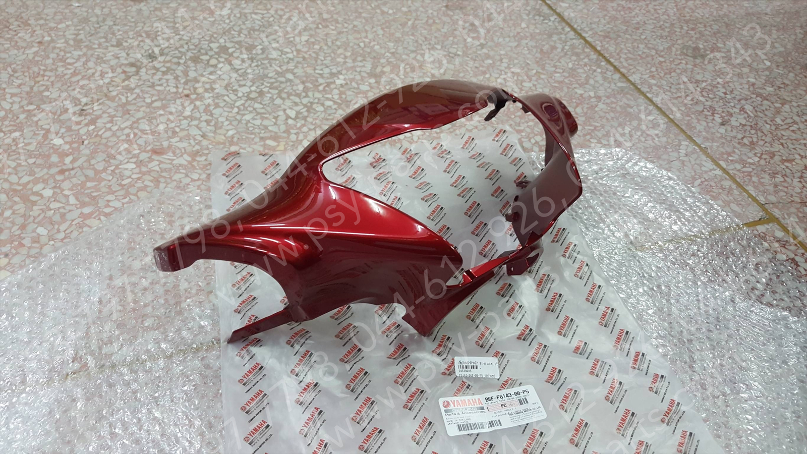 เสื้อไฟหน้าตัวหน้า FINN แท้ๆ สีแดงบรอนซ์เข้ม (918) B6F-F6143-00-P5