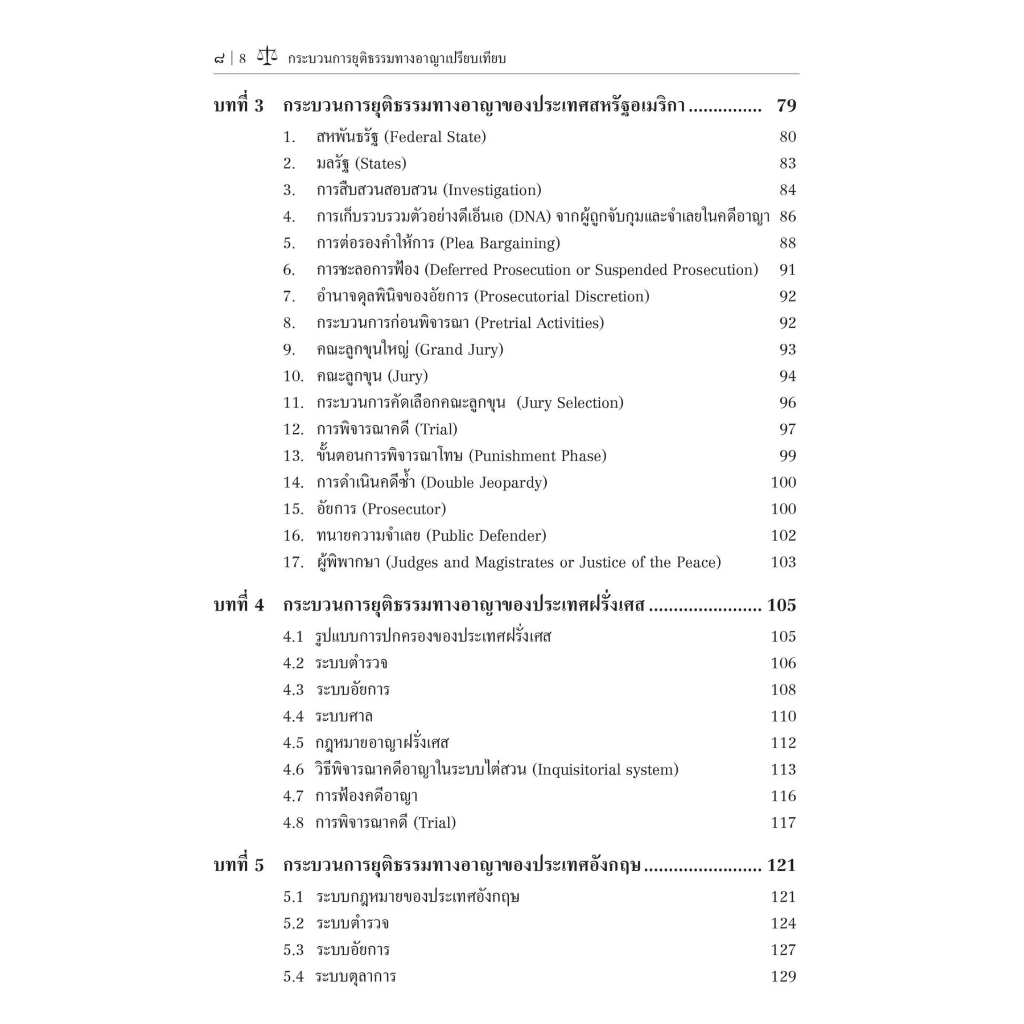 กระบวนการยุติธรรมทางอาญาเปรียบเทียบ / โดย : ดร.น้ำแท้ มีบุญสล้าง / ปีที่พิมพ์ : กรกฎาคม 2566 (ครั้งที่ 1)