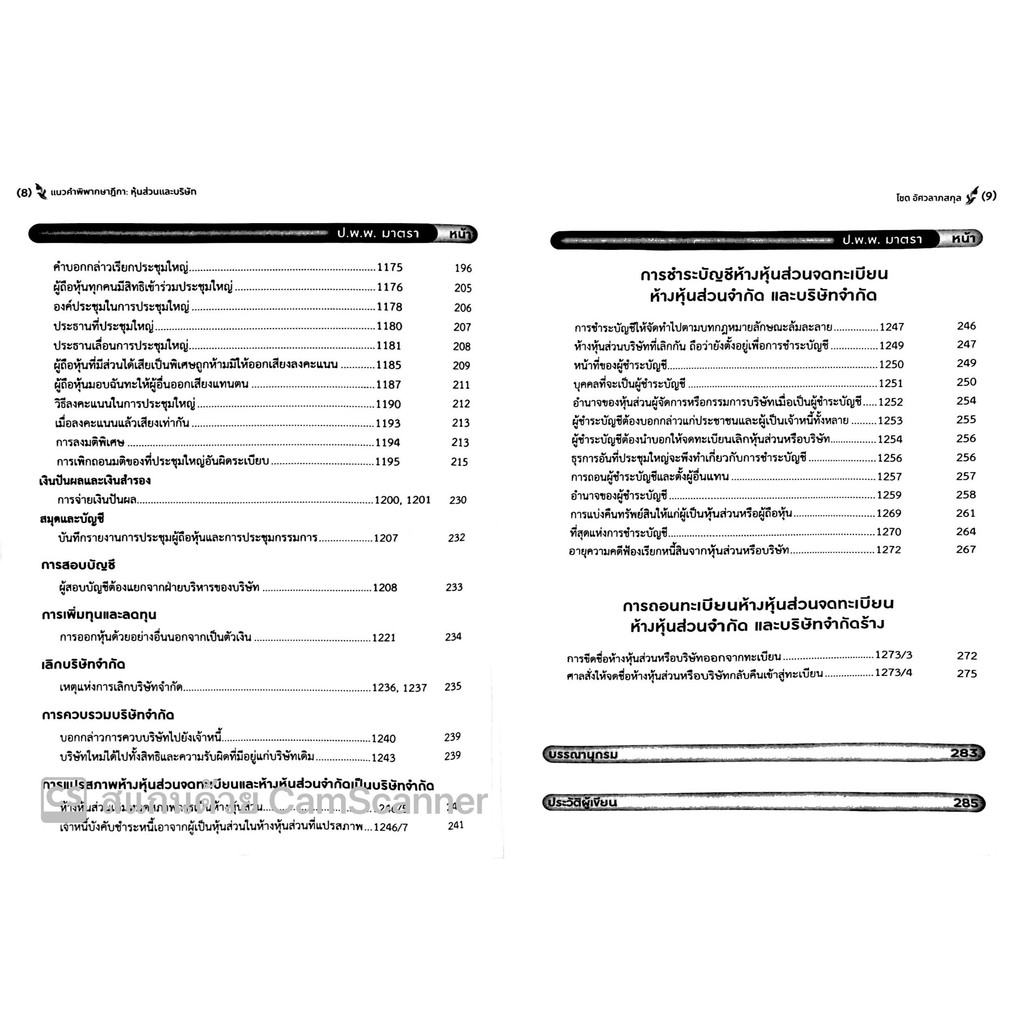 แนวคำพิพากษาฎีกา หุ้นส่วนและบริษัท / โดย : โชต อัศวลาภสกุล / ปีที่พิมพ์ : กันยายน 2567 (ครั้งที่ 2)