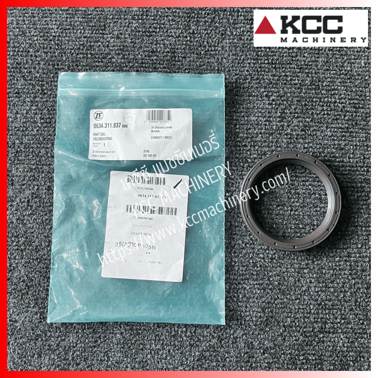 Shaft seal 0634.311.837 สำหรับรถตัก ZF 4 WG_210