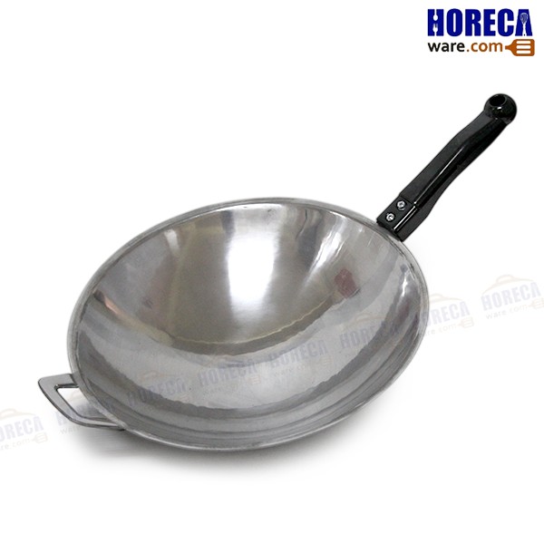 Aluminum pan with handle, size 15 cents
