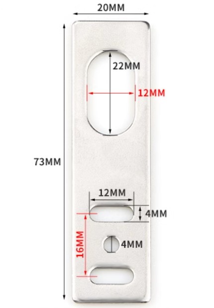 Proximity sensor bracket M12 I-type Mounting straight Bracket Support ขายึดเซนเซอร์ ที่ยึดเซนเซอร์