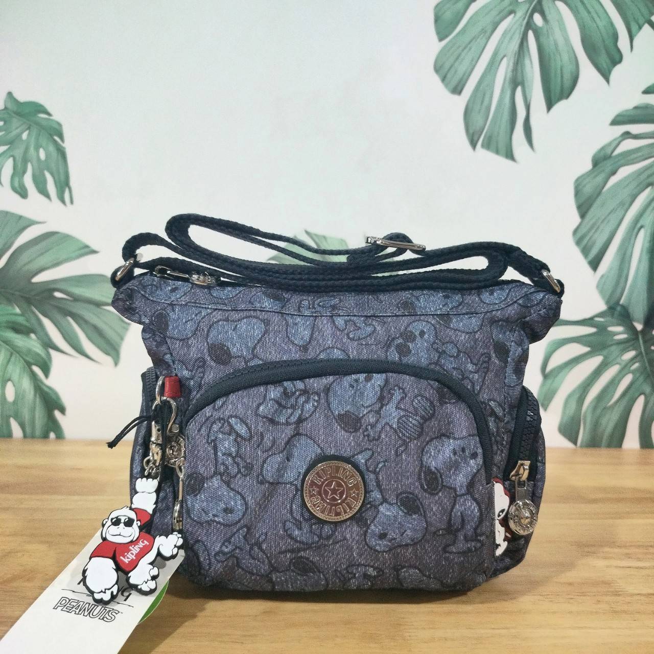 กระเป๋าสะพาย คิปลิ้ง Kipling GABBIE Mini Doggy Denim