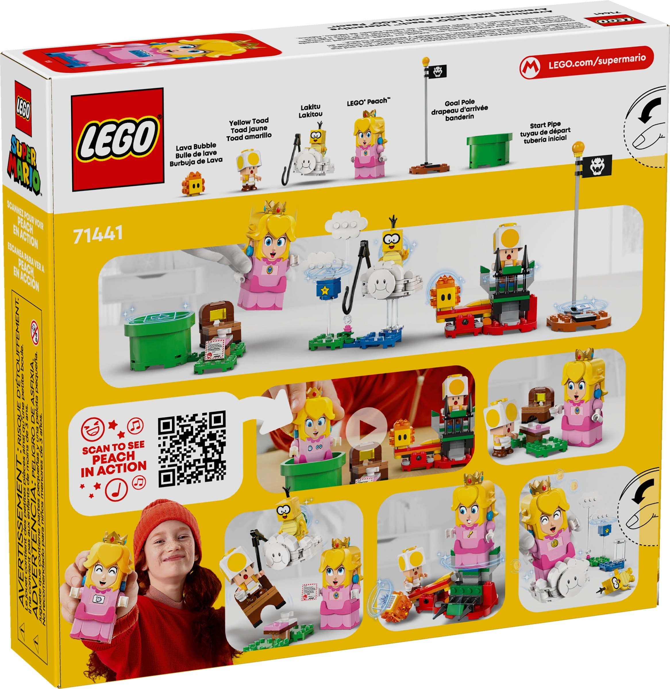 LEGO Super Mario เลโก้ 71441 Adventures with Interactive LEGO Peach