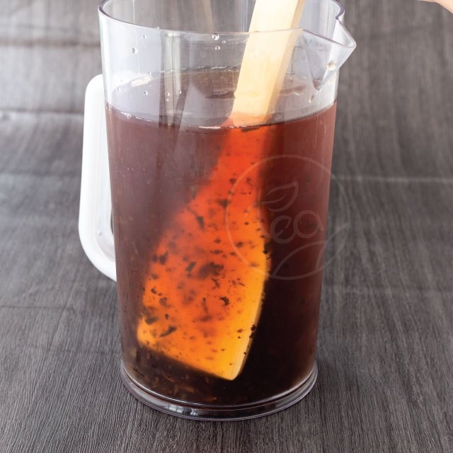 ไม้พายคนชา Wood Paddle ไม้พายอาหาร ไม้พายกวน ไม้พายไม้ไผ่ ไม้พายหน้ากว้าง ขนาด 30 cm บรรจุ 1 ชิ้น