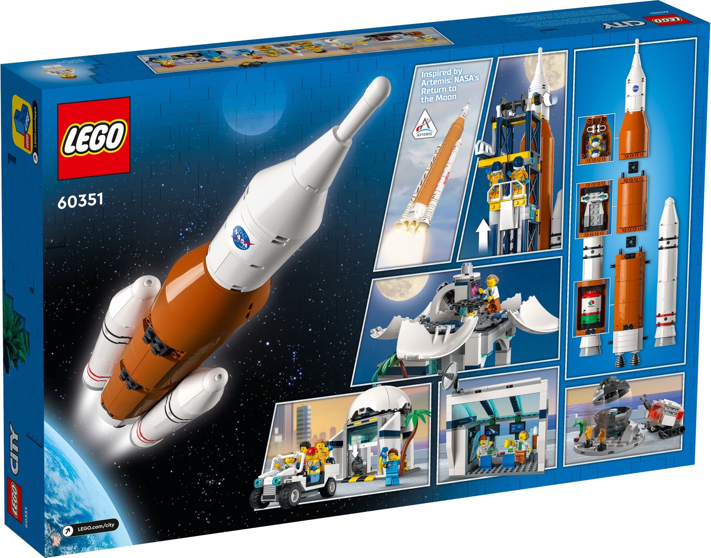 Lego City เลโก้ 60351 Rocket Launch Centre