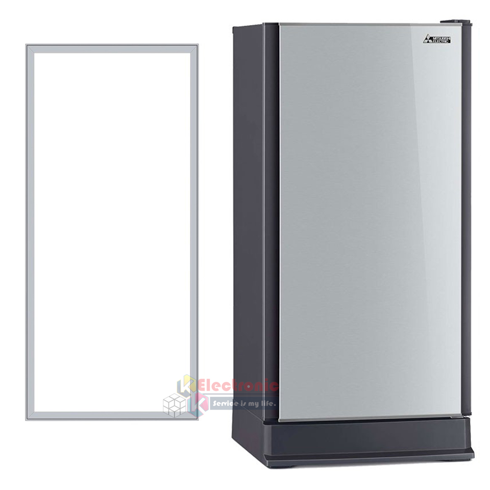 ขอบยางประตูตู้เย็น-Mitsubishi(มิตซูบิชิ)-สำหรับรุ่น- MR-14G/MR-14H/MR-14J/MR-14K/MR-14M/MR-14N-KIEW02110-อะไหล่แท้ ใส่ง่าย