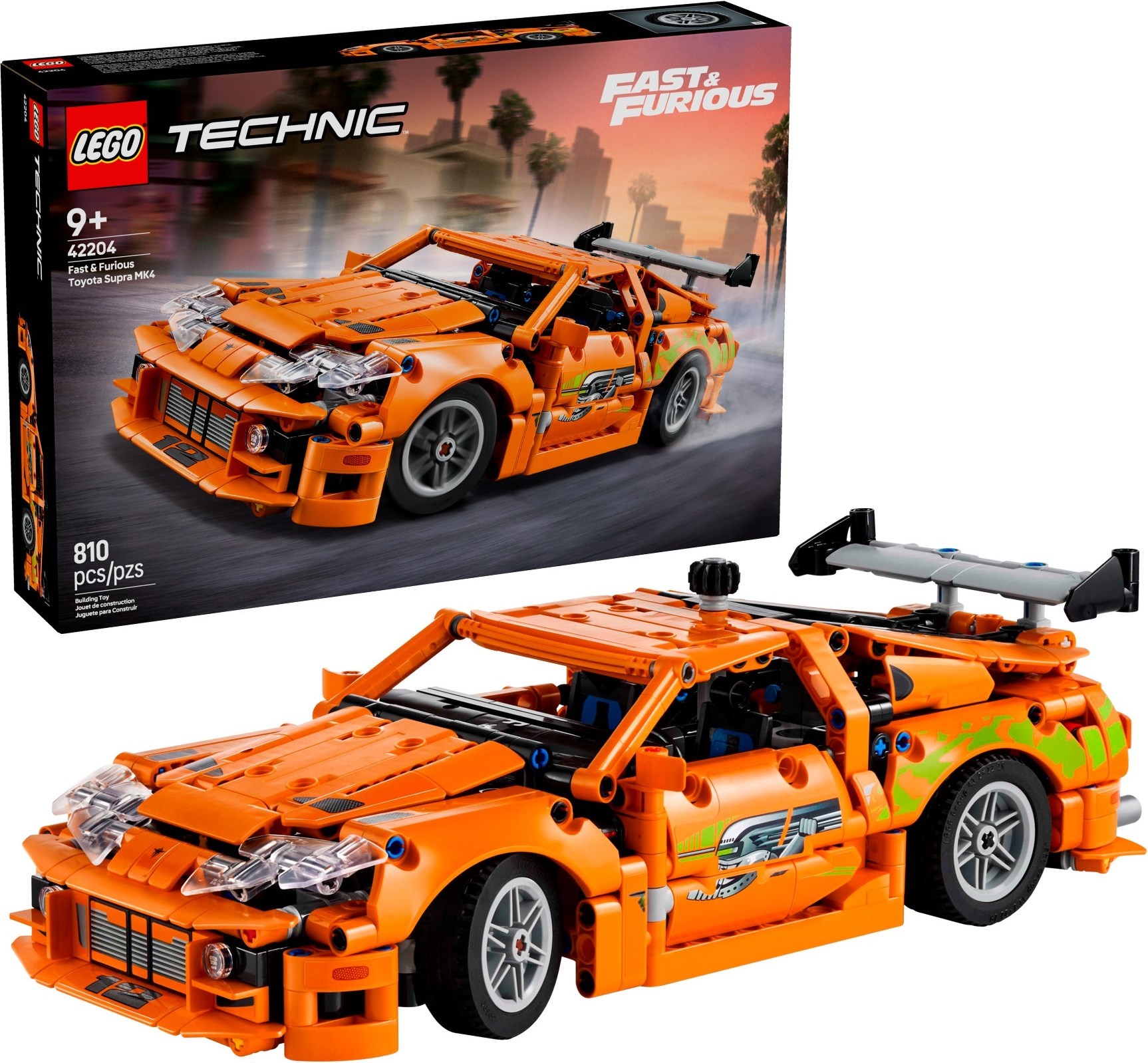 LEGO Technic เลโก้ 42204 Fast & Furious Toyota Supra MK4