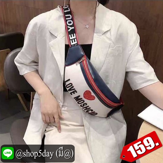 ♨️ กระเป๋าคาดอก-คาดเอว หนัง PU สุดเท่ ⚡️