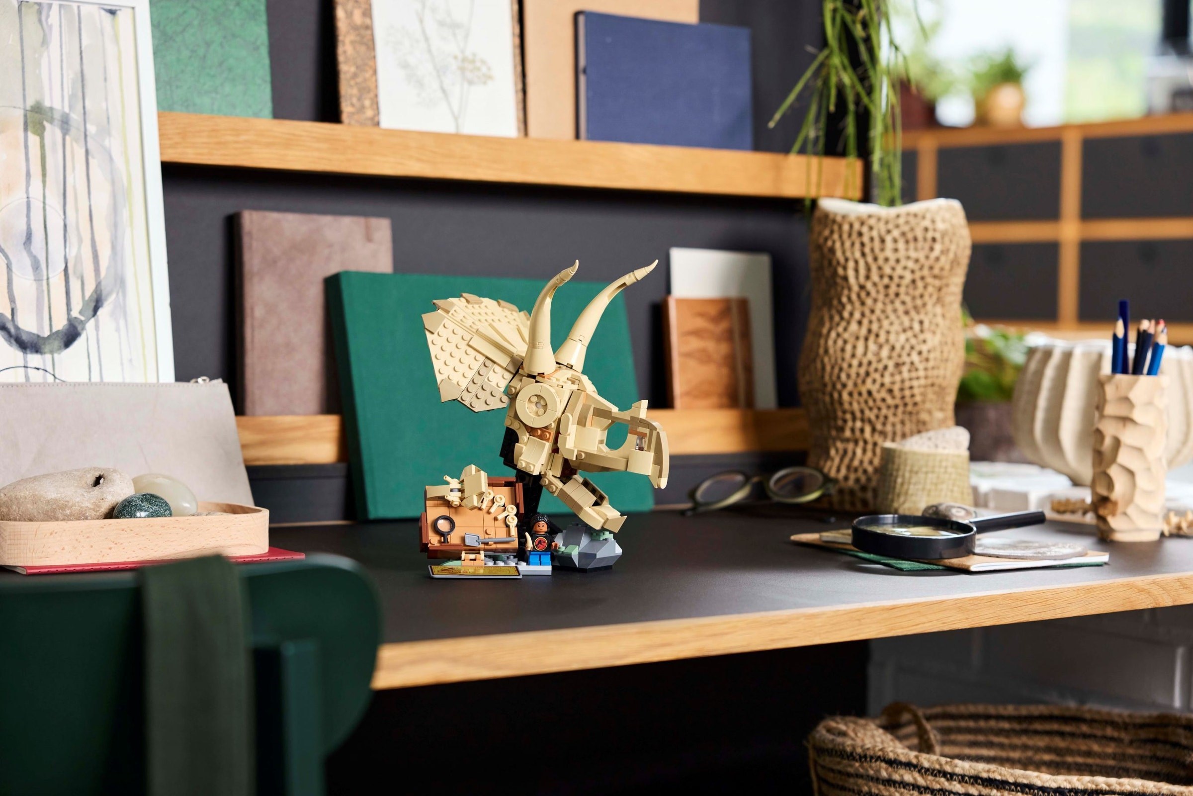 LEGO JURASSIC WORLD เลโก้ 76969 Dinosaur Fossils: Triceratops Skull