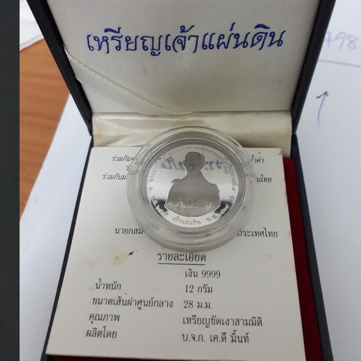 เหรียญในหลวงรัชกาลที่ 9 เหรียญเจ้าแผ่นดิน