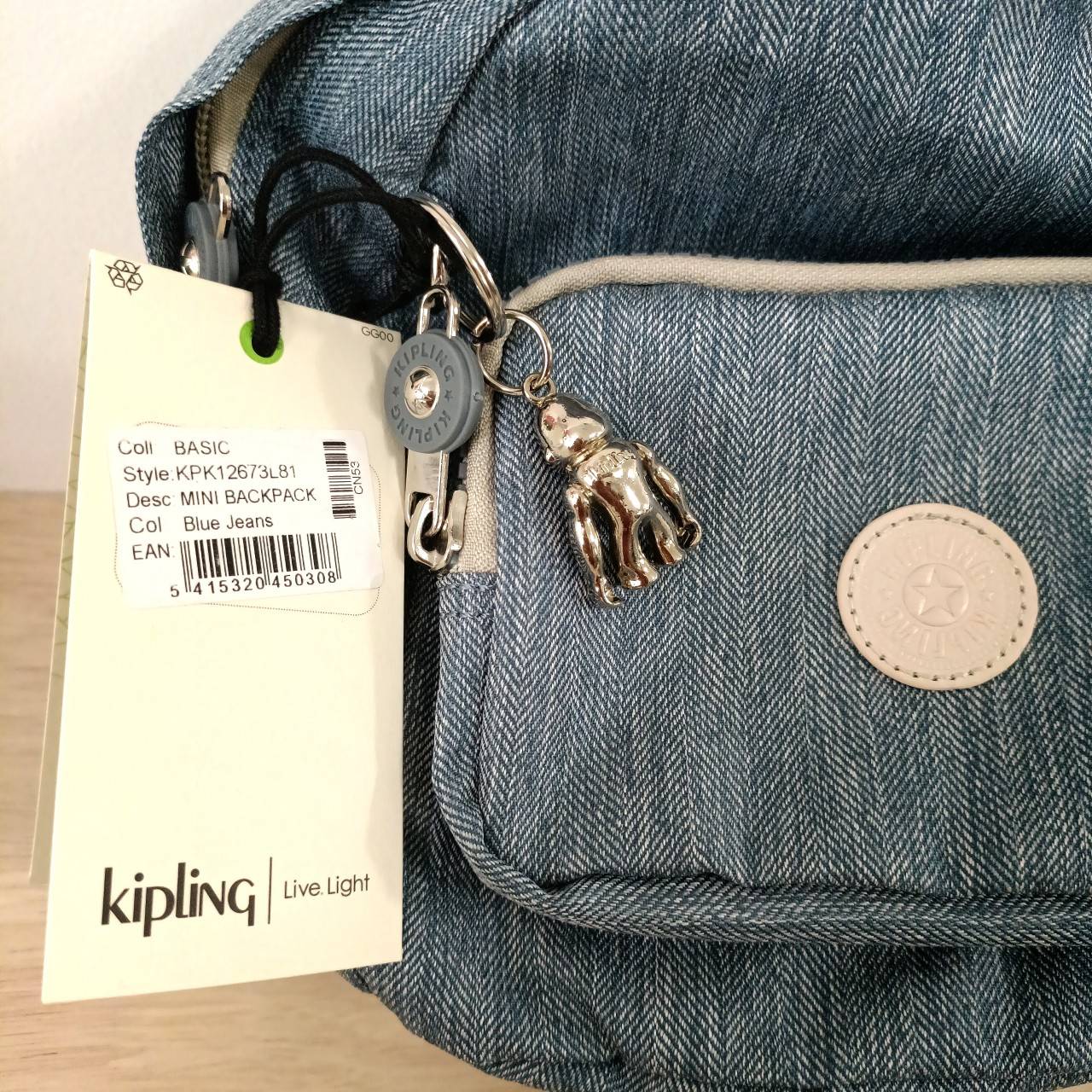 Kipling กระเป๋าเป้ Mini Backpack กระเป๋าสะพายข้าง
