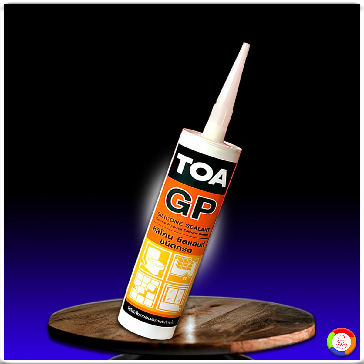 ทีโอเอ ซิลิโคน ซีลแลนท์ จีพี TOA Silicone Sealant (GP)