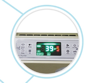 เครื่องฟอกอากาศกรองอากาศAir Purifier มาตรฐานPM2.5 รุ่นJH-802 ราคาถูกๆ เหมาะสำหรับขนาดห้อง 20-28 ตรม.
