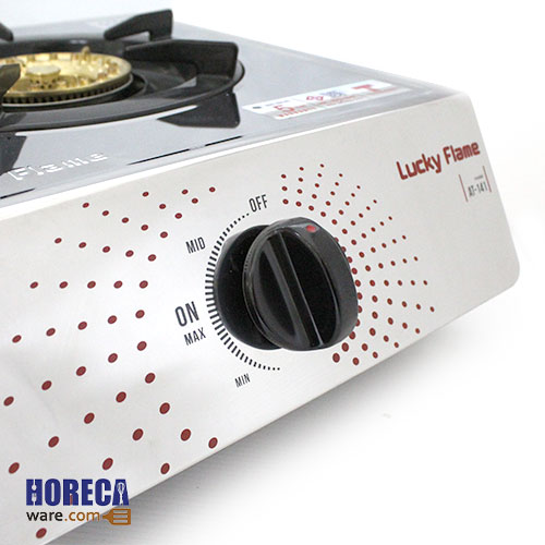 Single stainless steel stove, model at-141, Lucky Frame brand