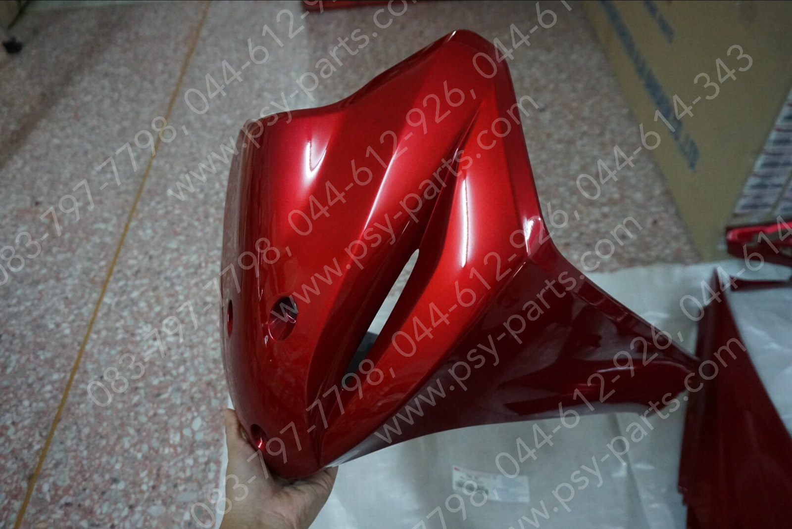 พลาสติกชุด WAVE 110-I/14, WAVE 110-I/12 สีแดงบรอนซ์ (R340)