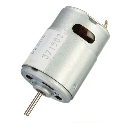 มอเตอร์ DC3-12V ขนาดแกนเพลา 2.3mm ยาว 12.7mm Large Torque JOHN-SON380 Motor Super Model with High Speed