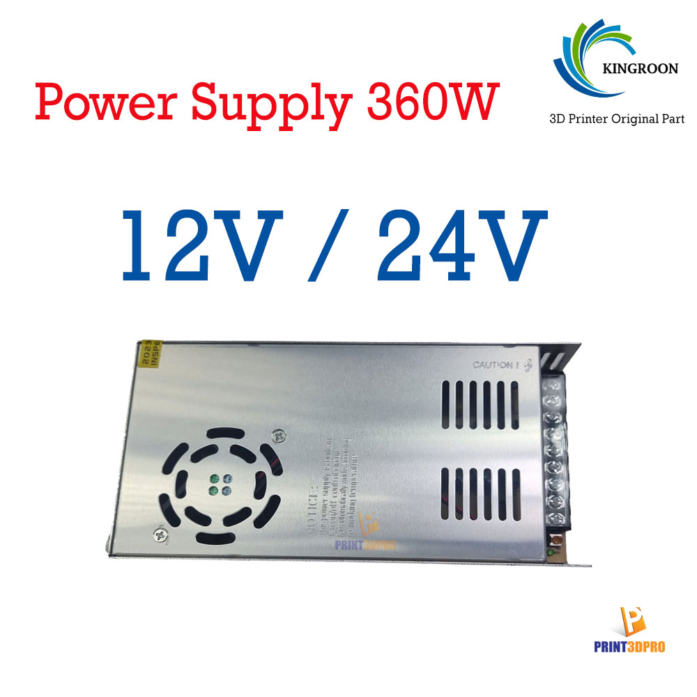 3D Printer Parts Switching power supply 12V 30A 360W and DC 24V 15A 360W