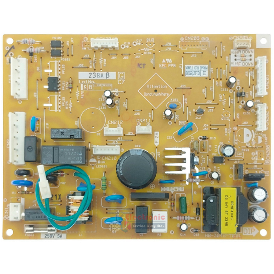 แผงบอร์ดตู้เย็น HITACHI(ฮิตาขิ)รุ่น*R-Z440VX/R-Z480VX/R-Z550VX*อะไหล่แท้*ใช้ได้กับทุกรุ่นที่ทางร้านระบุไว้