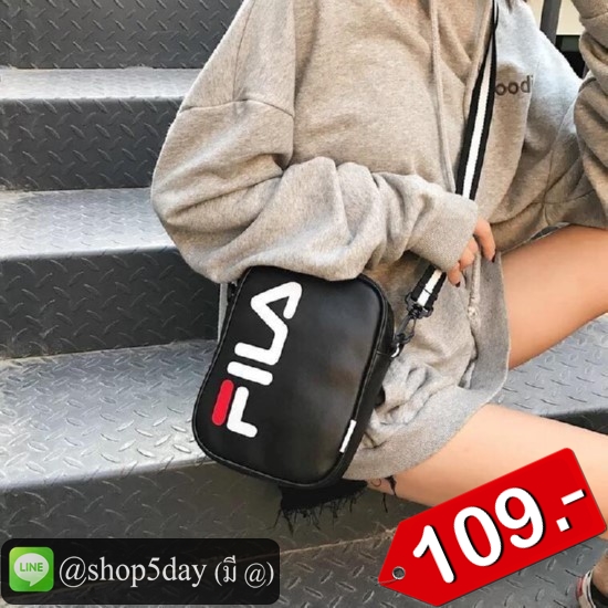 🔥กระเป๋าแฟชั่น สะพายข้าง Fila ฟิล่า No.flla PU0001