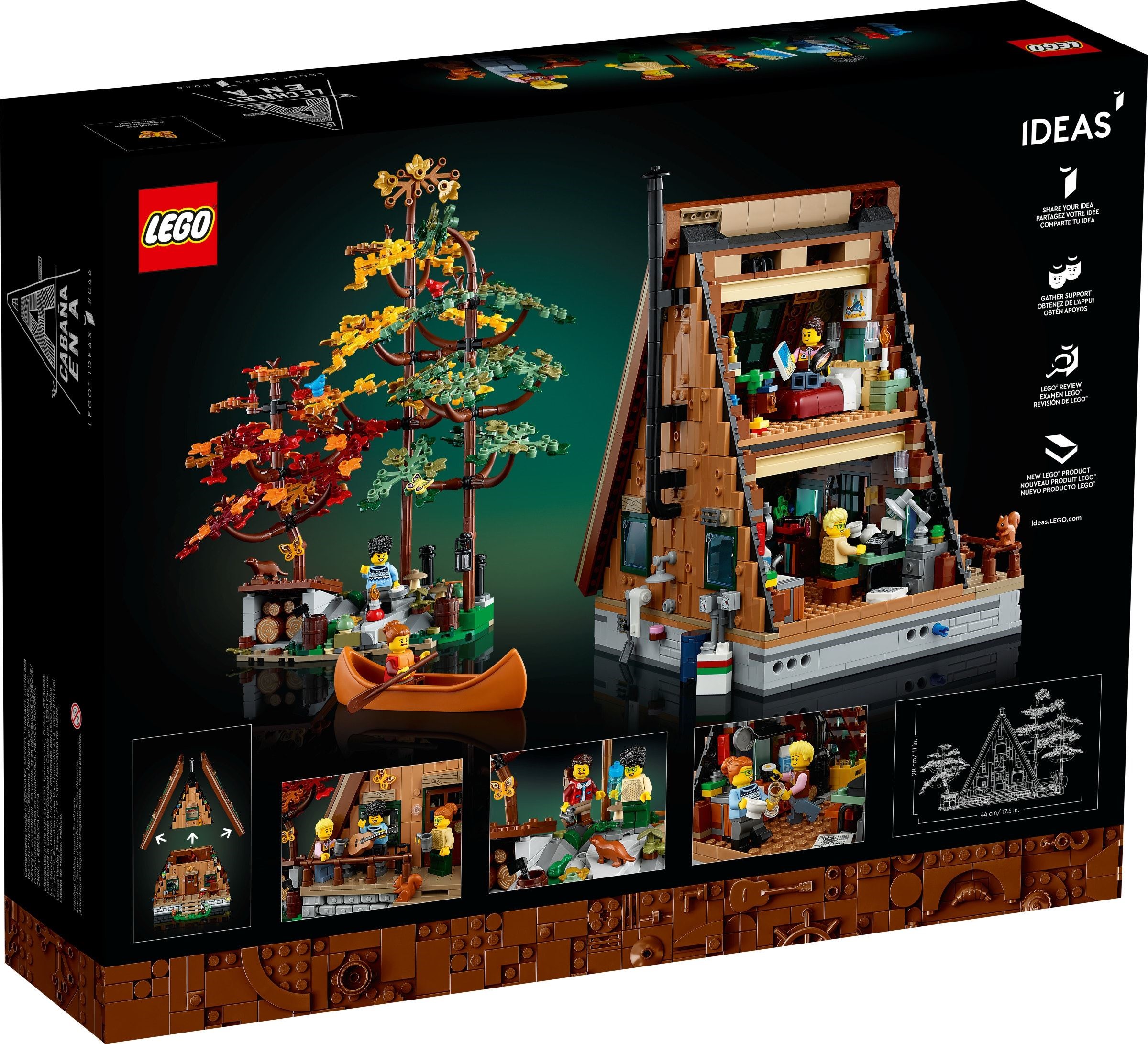LEGO เลโก้ 21338 A-Frame Cabin