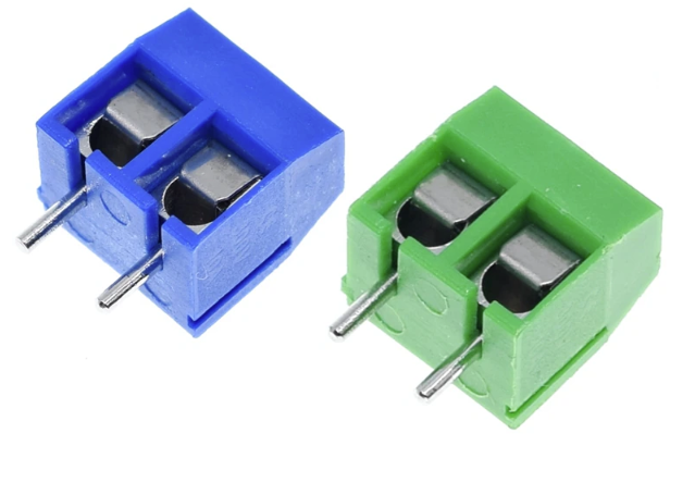 Terminal Block 2Pin Pitch 5.08mm KF301 Green color Screw Terminal Block Connector 2 Pin