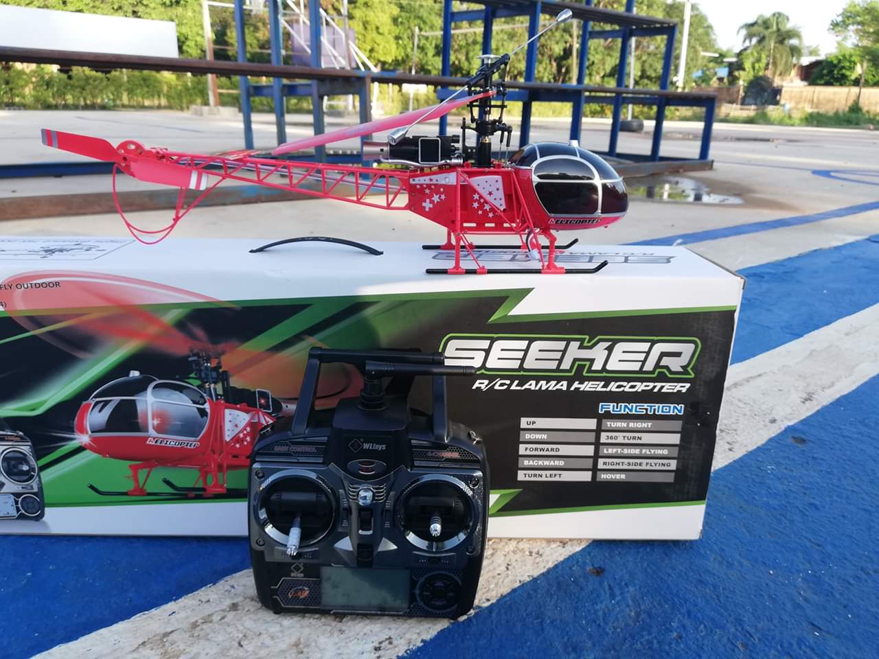 เฮลิคอปเตอร์ WLTOYS V915 LAMA สเกล 2.4GHZ