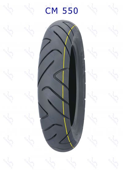 ยางนอก 100/90-12 CAMEL CM550 TL (ยางเรเดียล), ยางนอก FREE GO, KSR, MOOVE, SCOOPY-ล้อขอบ 12 ล้อหน้า, ยางนอก KSR ล้อหลัง