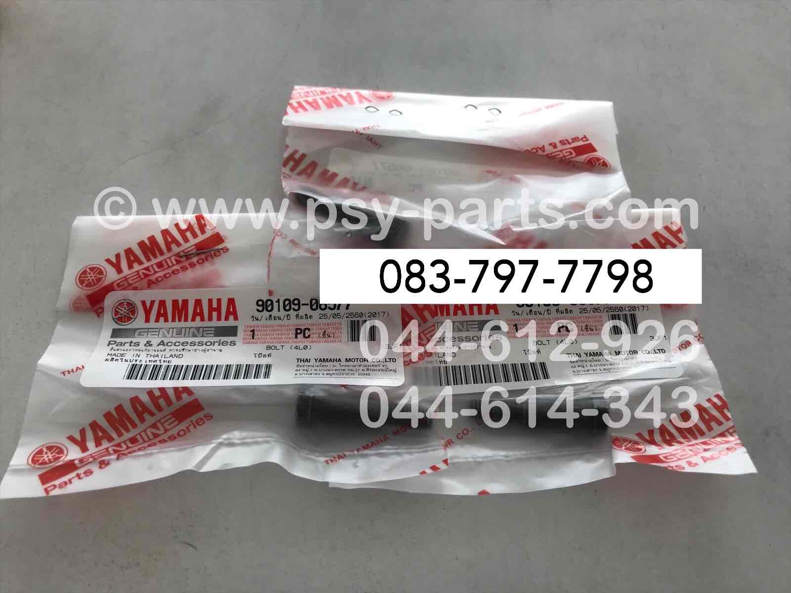 น็อตขันมือเบรคหน้า MIO, MIO 125-I แท้ๆ ดำ 90109-06577