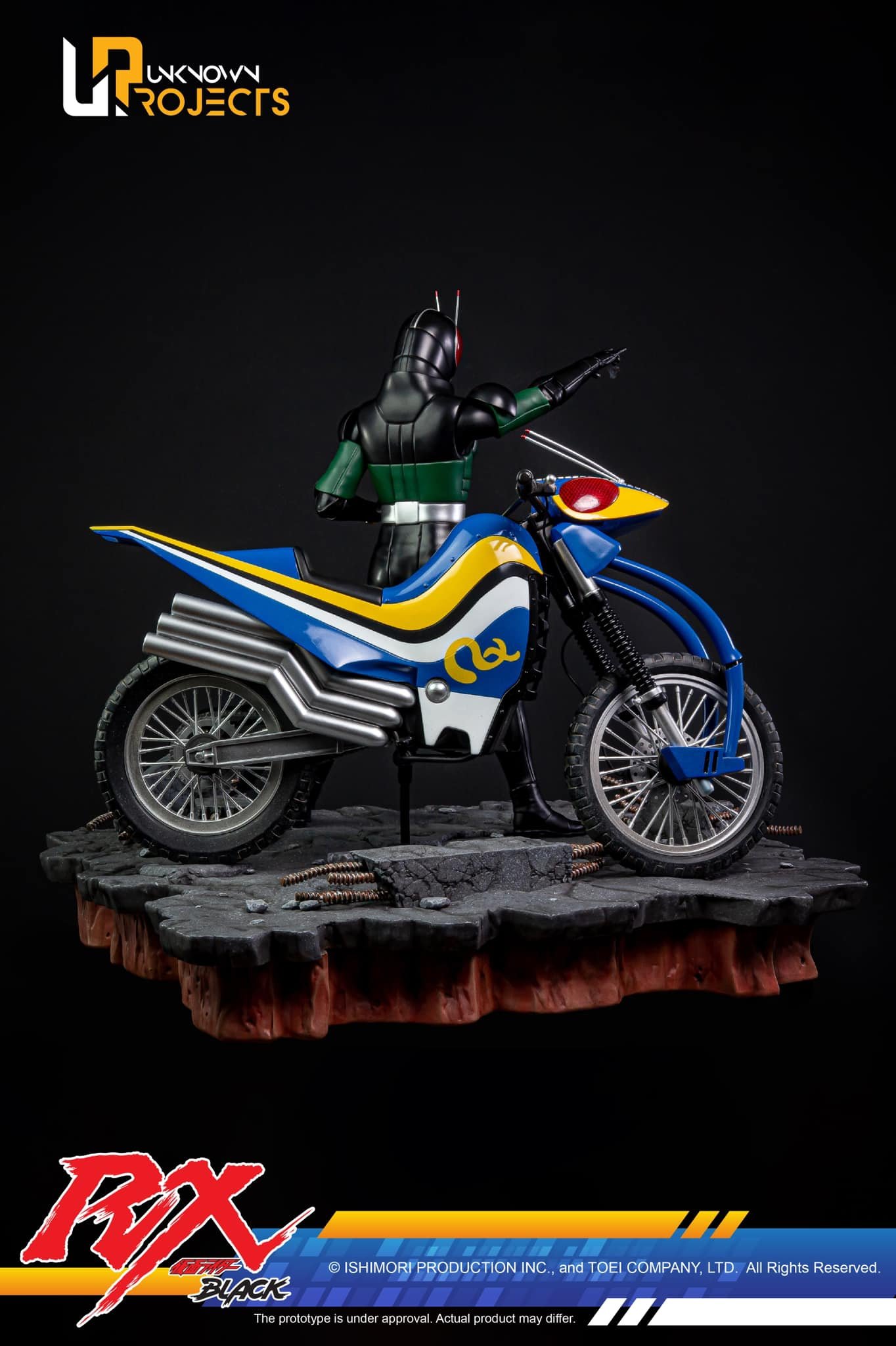 Unknown Projects Classic Signature Arte Series Masked Rider BLACK RX [Deluxe Version]