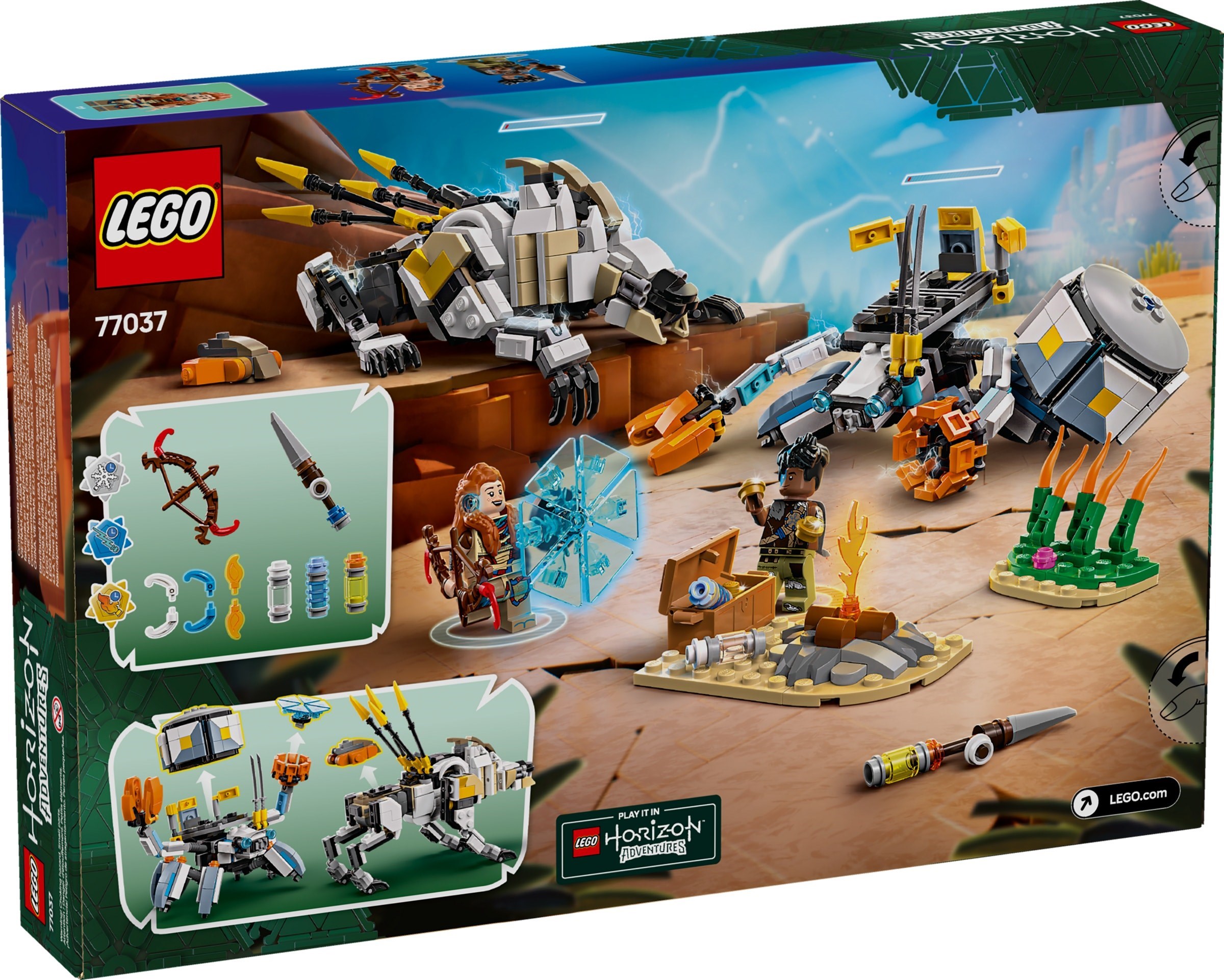 LEGO เลโก้ 77037 Aloy & Varl vs. Shell-Walker & Sawtooth