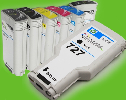 หมึกHP 727 130-ml Gray DesignJet Ink Cartridgeเทียบเท่า