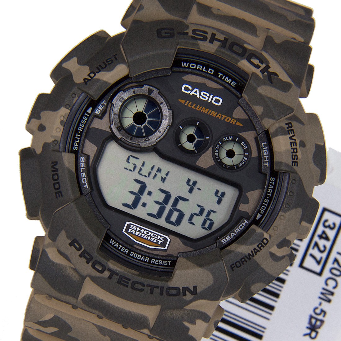 Casio G-Shock ชาย GD-120CM-5DR